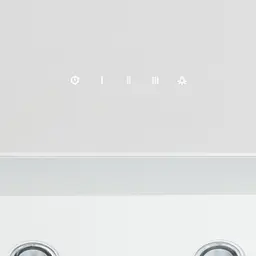 Витяжка декоративна похила PERFELLI DNS 6422 D 850 WH LED - мініатюра 9