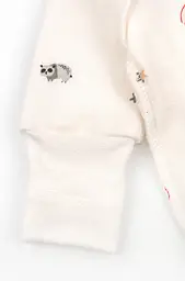 Комплект для немовлят з трьох предметів Giraffe з футера - мініатюра 4