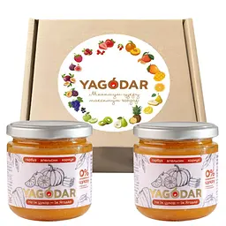 Джеми без цукру YAGODAR Гарбузові з апельсином та корицею 2 шт (2345343671)