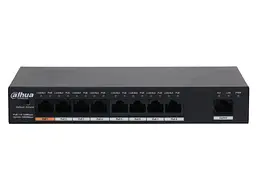 Комутатор POE Dahua DHPFS3009-8ET1GT-96 8xPoE(100M) + 1xRJ45(1000M)