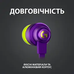 Навушники Logitech G333 ігрові фіолетові (981-000936) - мініатюра 5