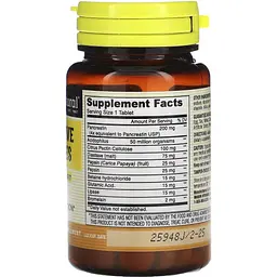 Травні ферменти Mason Natural Digestive Enzymes 90 пігулок - мініатюра 2
