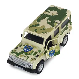 Автомодель TechnoDrive Land Rover Defender Шеврони Героїв Оперативне командування "Схід" (250396UM) - мініатюра 3