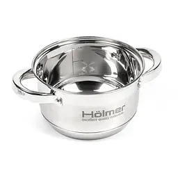 Набір каструль з кришками Holmer CS-1651-SS (CS-1651-SS) - мініатюра 5