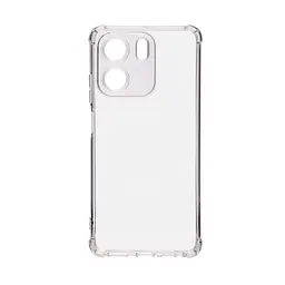 Прозрачный чехол для OPPO A5X 4G/A5X 5G с защитой камеры и усиленными бортами, тонкий, силиконовый, бесцветный, ударопрочный, противоударный бампер с закрытой камерой, ArmorStandart (ARM85376)