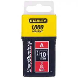 Скоби Stanley Light Duty тип а, 10мм, 1000шт (1-TRA206T) - мініатюра 1