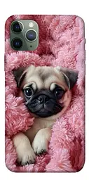 TPU чохол Demsky Мопс у ніжностях для Apple iPhone 11 Pro (5.8")