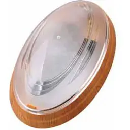 Світильник пластиковий Horoz Electric Нінова 26W колір Коричневий