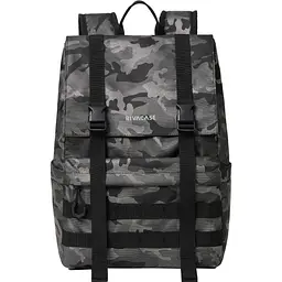 Рюкзак Rivacase Sherwood 7621 15.6` Grey Camo [143667] - мініатюра 2