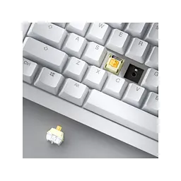 Клавіатура Ducky One X Magnetic Switch Wireless UA White (ON2408AST3-DAUSPDOECL2WW1) - мініатюра 4