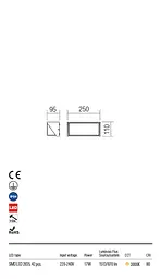 Бра вуличне SPECTRA AP LED 17W IP54 DG 3000K (5.1.2) Redo 90238 - мініатюра 3