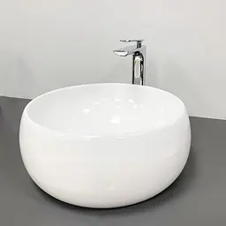 Умивальник VBI Laterza white накладний VBI-015801, Білий - мініатюра 4