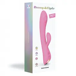 Вібратор-кролик Love To Love Bunny Clyde 22.5 см рожевий - мініатюра 2