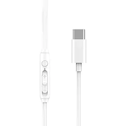 Навушники Wiwu EB314 Type C Wired Earphone білі - мініатюра 3