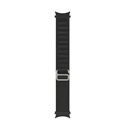 Ремінець для Samsung Galaxy Watch 6 - чорний Watchbands Cloth Wave ширина кріплення 20мм нейлоновий (WB019-960637046) - мініатюра 3