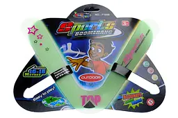 Дитячий бумеранг Sports Boomerang, світиться у темряві F1808 26х22х0.5 см