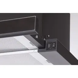 Витяжка телескопічна Ventolux GARDA 60 BG (1100) LED - мініатюра 4