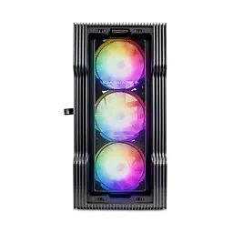 Корпус 1stPlayer T3-BK-4F1 Black без БЖ (T3-BK-4F1) - мініатюра 3