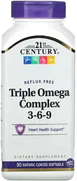 Омега 3 6 9 21st Century Triple Omega Complex 3-6-9 90 капс