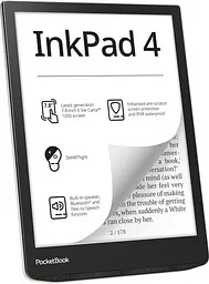 Електронна книжка PocketBook InkPad 4 (PB743G) IPX8 Stardust Silver - мініатюра 2