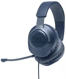Навушники JBL Quantum 100 сині (JBLQUANTUM100BLU)