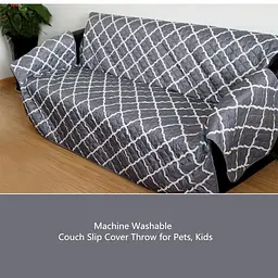 Високоякісний водонепроникний чохол на диван Modern Sofa Cover Blue-Grey - мініатюра 3