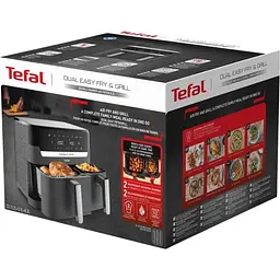 Мультипіч Tefal Dual Easy Fry&Grill Air Fryer EY905B10 [99153] - мініатюра 7