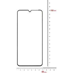 Захисне скло BeCover для Samsung Galaxy A22 SM-A225 Black (706609) - мініатюра 2