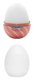 Мастурбатор яйце Tenga Egg Hard Boiled Spiral білий - мініатюра 2