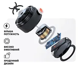 Шейкер спортивний електричний VOLTRX Gallium 600 мл Tritan Mint (Gallium_Mint) - мініатюра 10