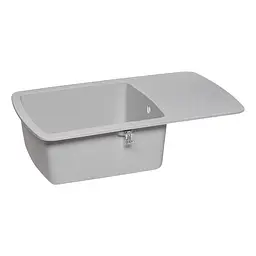 Кухонна мийка Lidz 770x490/200 GRA-09 (LIDZGRA09770490200) - мініатюра 4