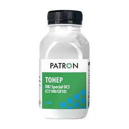 Тонер OKI C3100/C3200/C810 CYAN 50г OCS Patron (OCS-C-050)