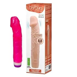 Вібратор Barbara Classic Jelly Vibe Red 23 cm Baile 6603BW0751 100052
