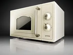 Мікрохвільова піч Gorenje 20л 700Вт бежевий - мініатюра 3