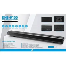 Акустична система HP RGB Black (DHS-9100) - мініатюра 5