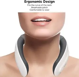 Імпульсний масажер для шиї Four-Head Cervical Massager PK-718 з 4 головками - мініатюра 4