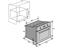 Духовка електрична Luxell B66-LXSF3CMB - мініатюра 9