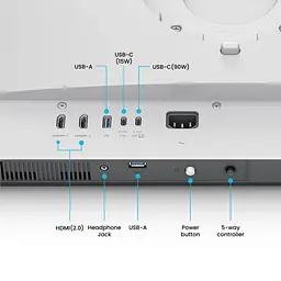 Монітор TFT 31.5" BenQ MA320U, IPS, 4K, 2хHDMI, USB-C, HAS, Pivot, кол., сріблясто-сірий (9H.LMXLB.QBE) - мініатюра 3