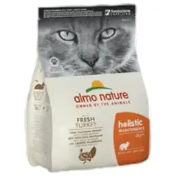 Сухий корм для кішок Almo Nature Holistic зі свіжою індичкою 2 кг