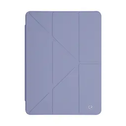 Чохол-книжка для планшета Apple iPad Pro 11 (2020)/Pro 11 (2021)/Pro 11 (2022) A2435/A2761/A2762, Y-Type PEN, фіолетовий, магнітний, з тримачем для стилуса, протиударний, обкладинка з функцією підставки, екошкіра + ТПУ