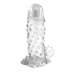 Насадка на пеніс з вібро BAILE Brave Man Vibrating Baile BI-026203A 102748 - мініатюра 1