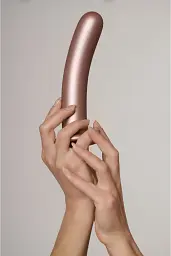 Фалоімітатор Ouch! Smooth G-Spot Dildo 7'' 17.7 см (фіолетовий) - мініатюра 17