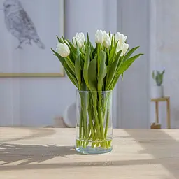 Ваза Trendglass Flora скляна для квітів та декору 29 см (35940) - мініатюра 2