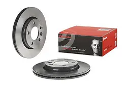 Диск тормозной задний вентилируемый VW Multivan, Transporter, T5 03-25г Brembo ( 09.9582.11 )