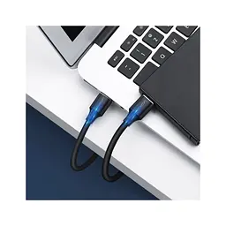 Дата кабель USB 2.0 AM/AM 0.5m US102 black Ugreen (10308) - мініатюра 9