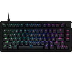 Клавіатура HyperX Alloy Rise 75key, Red, USB-A, EN/UA, RGB, чорний (7G7A4AA)