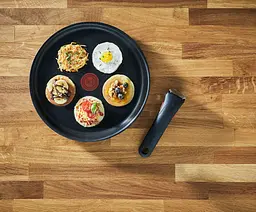 Сковорода Tefal Ingenio Unlimited для оладок 27см литий алюміній kuh0014448 - мініатюра 7