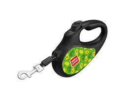 Повідець для собак WAUDOG R-leash Авокадо світловідбиваюча стрічка S 5 м (8124-0048-01) - мініатюра 2