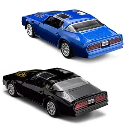 Автомодель - PONTIAC FIREBIRD 1978 (чорний, синій) - мініатюра 9