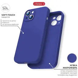 Чохол до мобільного телефона Intaleo SoftShell Apple iPhone 14 Blue (1283126557668) - мініатюра 5